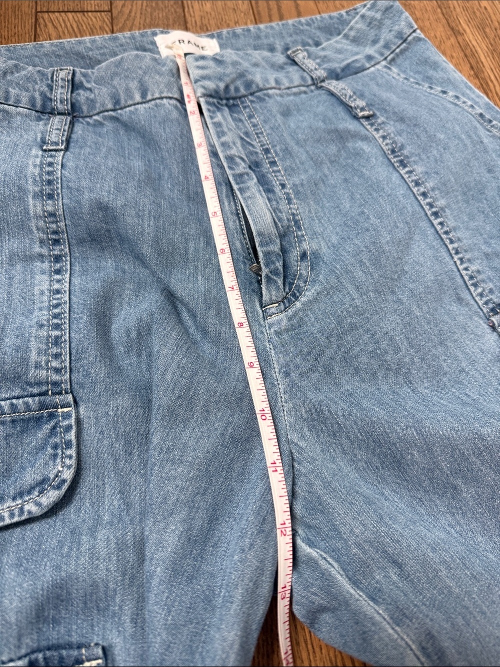 Frame Denim relaxed straight Cargo Jeans - Picture 8 of 9
